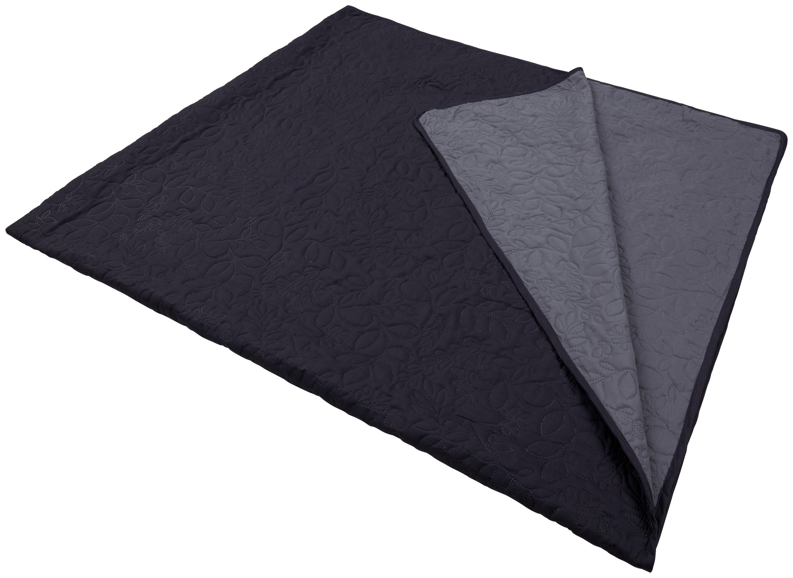 WOHNDECKE 220/240 cm  - Anthrazit/Silberfarben, Basics, Textil (220/240cm) - Novel