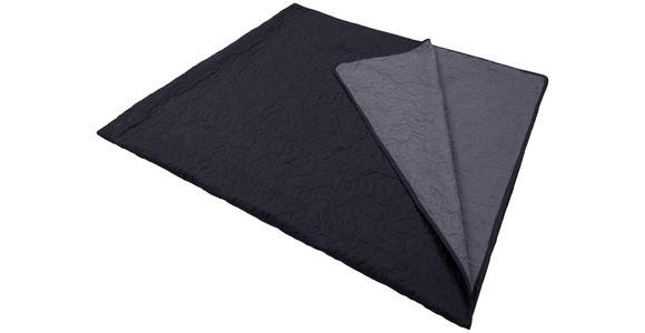 WOHNDECKE 220/240 cm  - Anthrazit/Silberfarben, Basics, Textil (220/240cm) - Novel