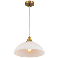 HÄNGELEUCHTE 30/150 cm  - Weiß, Trend, Glas/Metall (30/150cm) - Novel