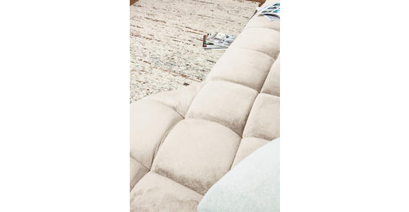 ECKSOFA Beige Flachgewebe  - Beige/Schwarz, MODERN, Kunststoff/Textil (275/235cm) - Landscape