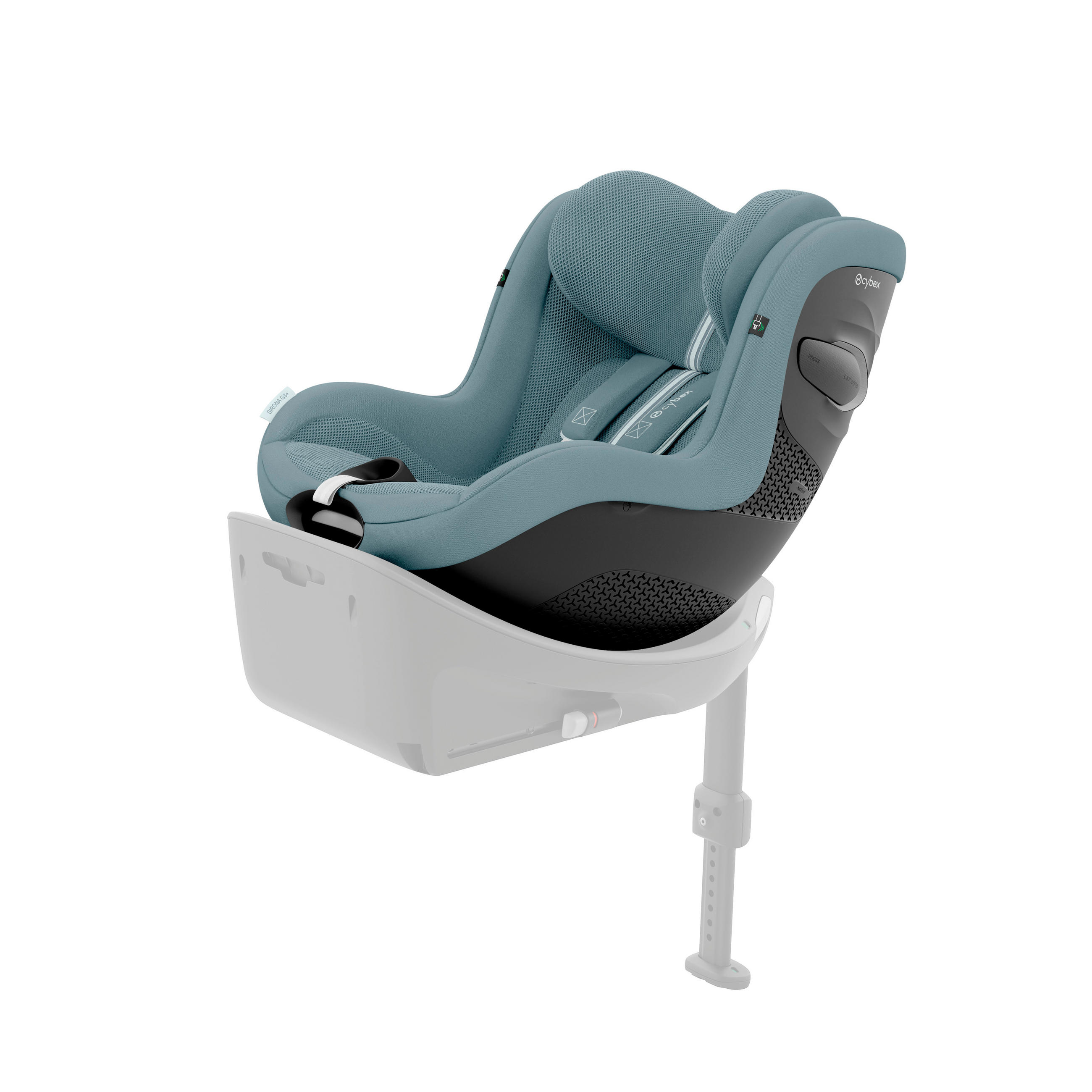 REBOARDER-KINDERSITZ Sirona G3 Plus  - Pastellblau, Basics, Kunststoff/Textil (71/44/75cm) - cybex GOLD