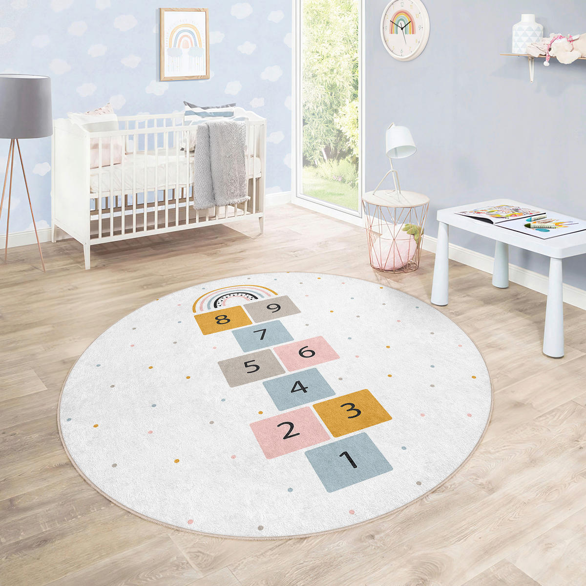 KINDERTEPPICH 180 cm  - Multicolor, Basics, Textil (180cm)