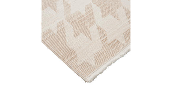 WEBTEPPICH 160/230 cm Houndstooth Allover  - Beige, Design, Textil (160/230cm) - Dieter Knoll