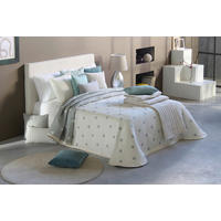 PREGRINJALO  CULKIN  250/270 cm       bela, svetlo zelena, žadasto zelena, ekru  - bela/žadasto zelena, Konvencionalno, tekstil (250/270cm) - Reig Marti