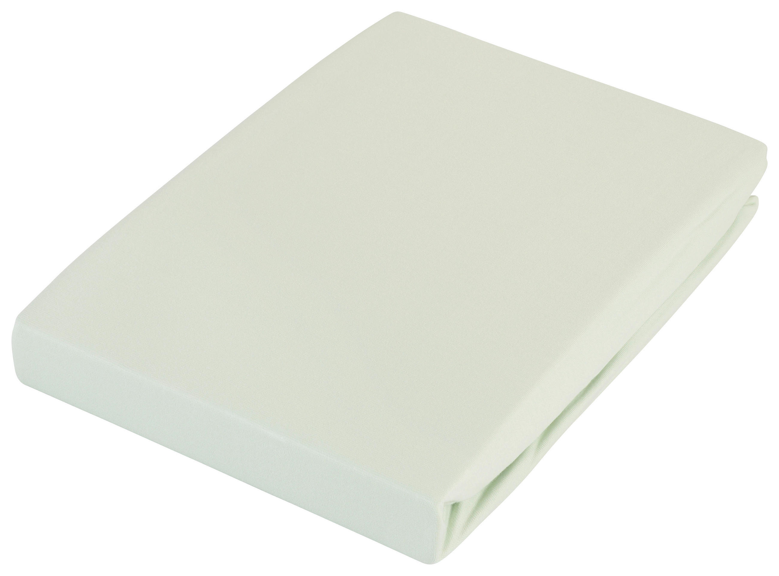 SPANNLEINTUCH 200/200 cm Zwirn-Jersey  - Hellgrün, Basics, Textil (200/200cm) - Estella
