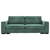 SCHLAFSOFA in Flachgewebe Petrol  - Petrol/Schwarz, Konventionell, Kunststoff/Textil (236/78/114cm) - Carryhome