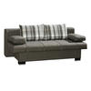 SCHLAFSOFA Braun  - Wengefarben/Alufarben, KONVENTIONELL, Holz/Textil (200/80/94cm) - Novel