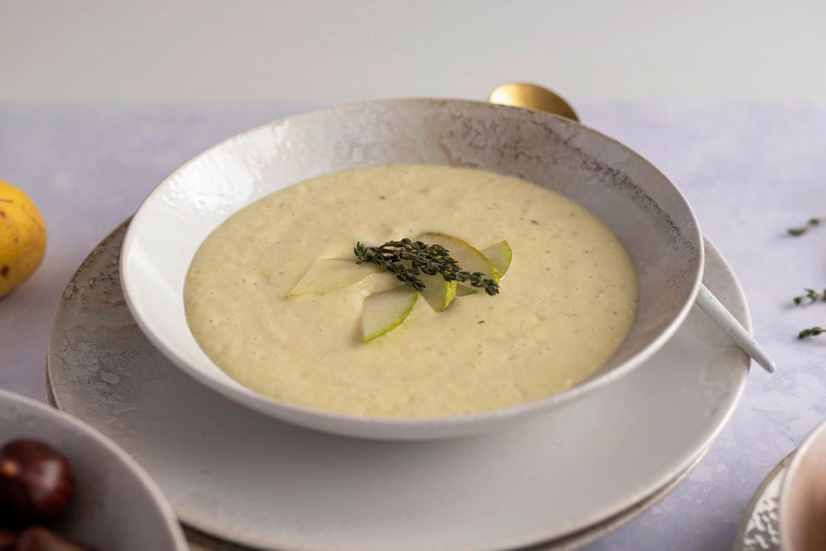 SALATSET  Ossia 7-teilig  - Beige, Basics, Keramik (35,5/36,5/31,5cm) - Mäser