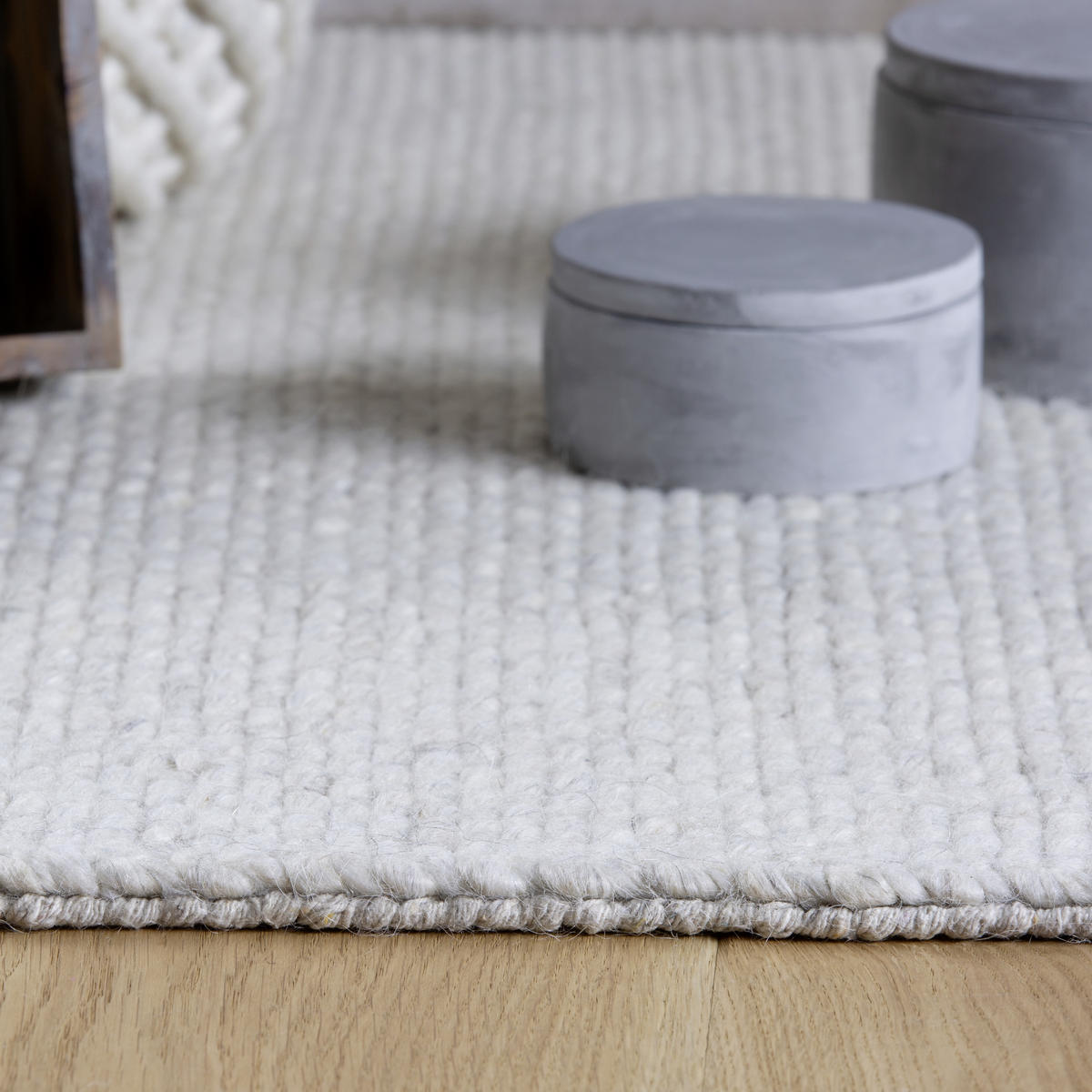 WEBTEPPICH 120/170 cm Creme  - Creme, Design, Textil (120/170cm) - Obsession