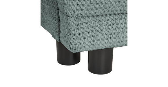 SCHLAFSOFA Chenille Grau - Schwarz/Grau, KONVENTIONELL, Kunststoff/Textil (201/72/98cm) - Carryhome