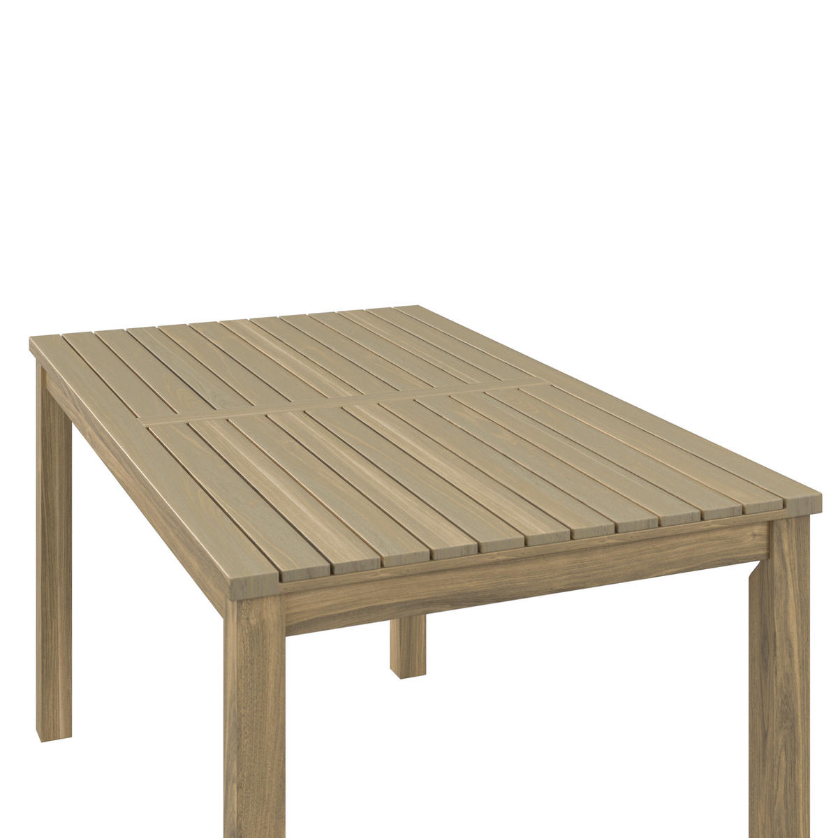 LOUNGE ÉTKEZŐGARNITÚRA  226/173 cm   - bézs/akácia színű, Modern, fa (226/173cm) - Ambia Garden