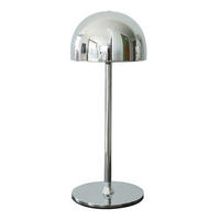 AKKU-TISCHLEUCHTE Living 11,5/30 cm   - Silberfarben, Trend, Metall (11,5/30cm)