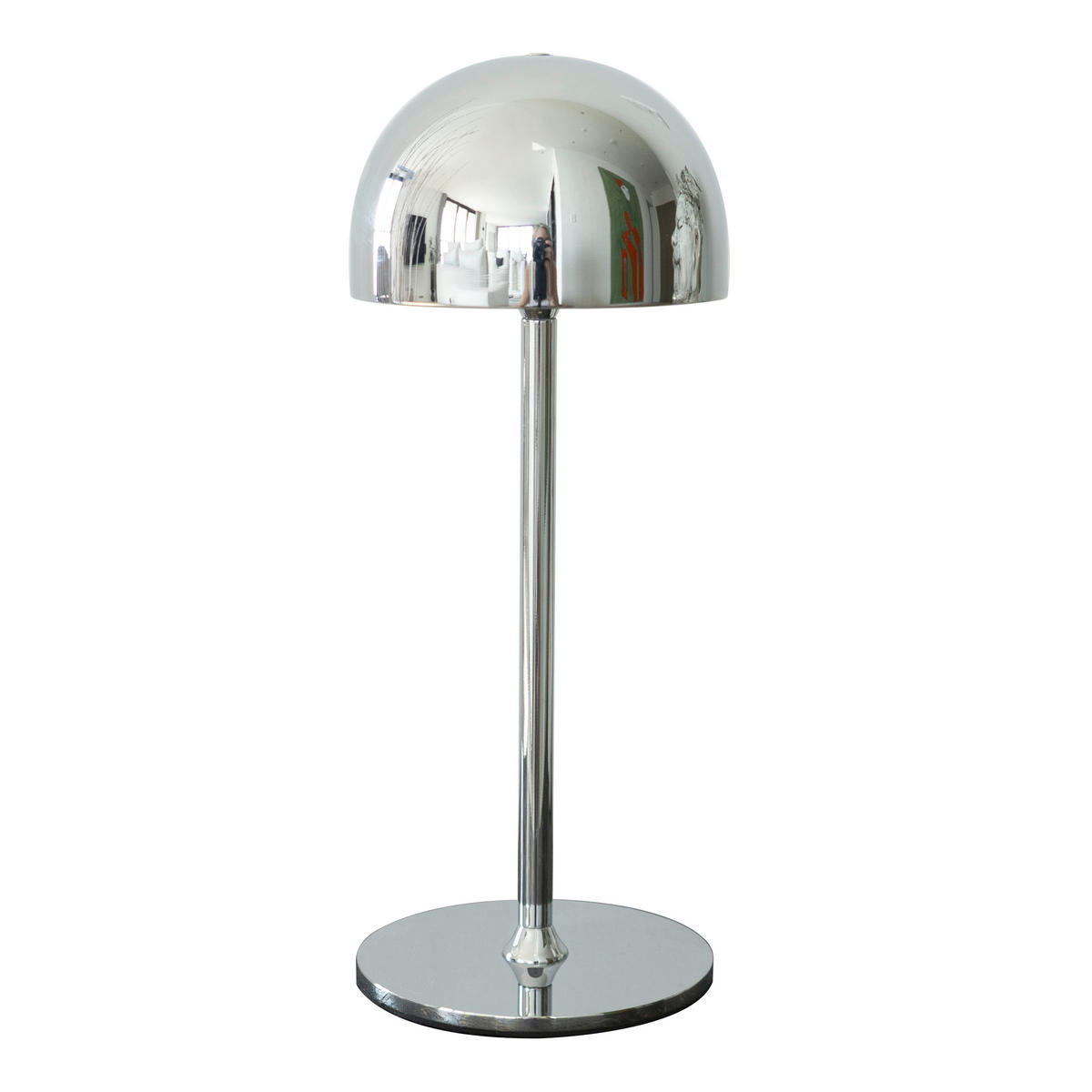 AKKU-TISCHLEUCHTE Living 11,5/30 cm   - Silberfarben, Trend, Metall (11,5/30cm)