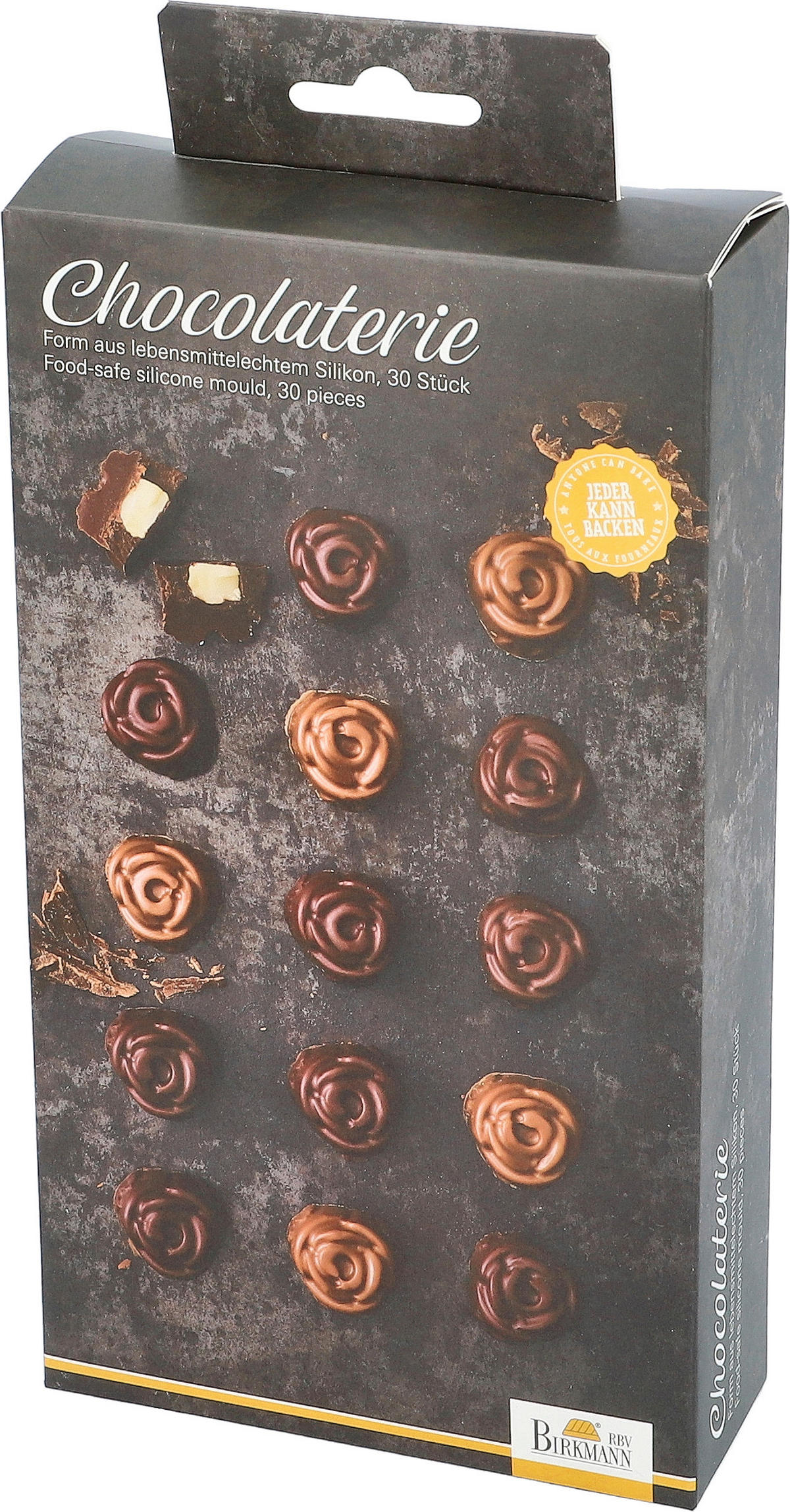 PRALINEN-BACKFORM  - Braun, KONVENTIONELL, Kunststoff (11,7/21,2/1,83cm) - Bitz