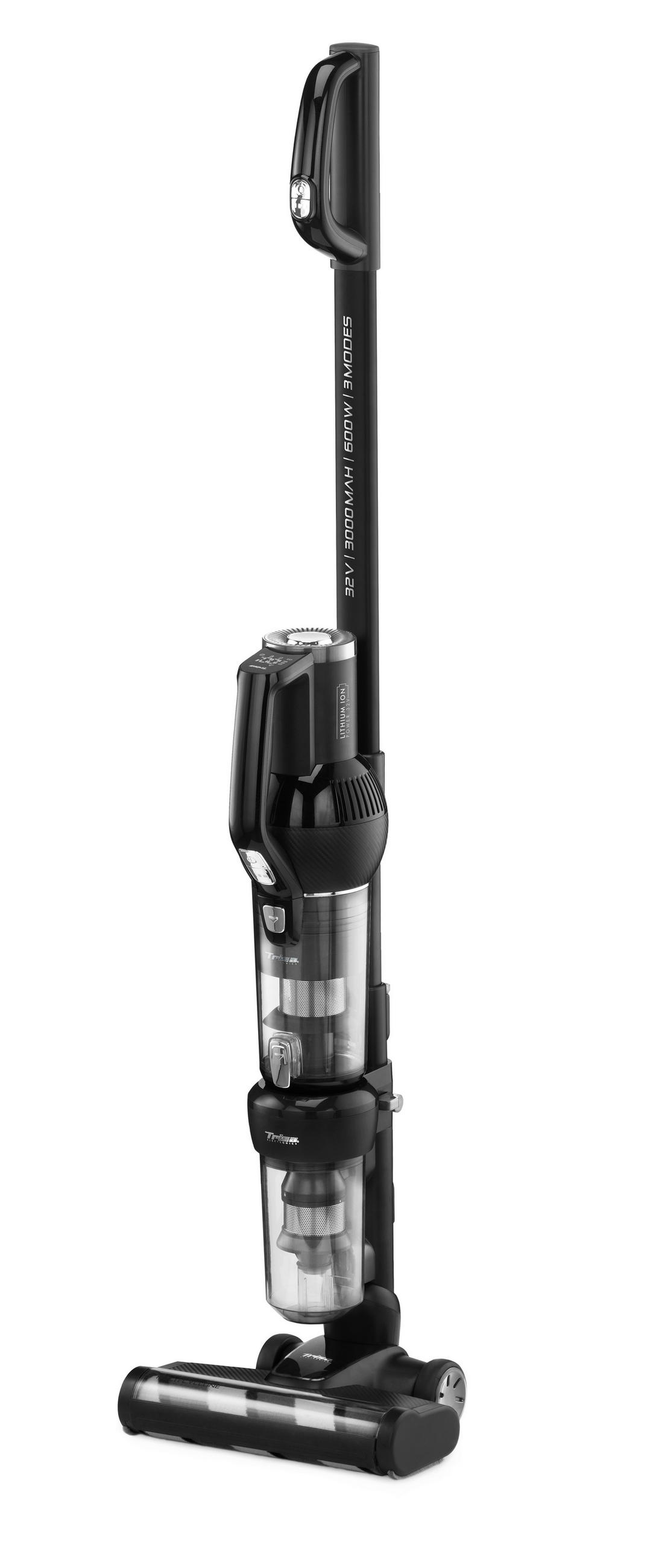 AKKU-HANDSTAUBSAUGER Quick Clean Prof. T0341  - Schwarz, Design, Kunststoff (25/26/113cm) - Trisa Electronics