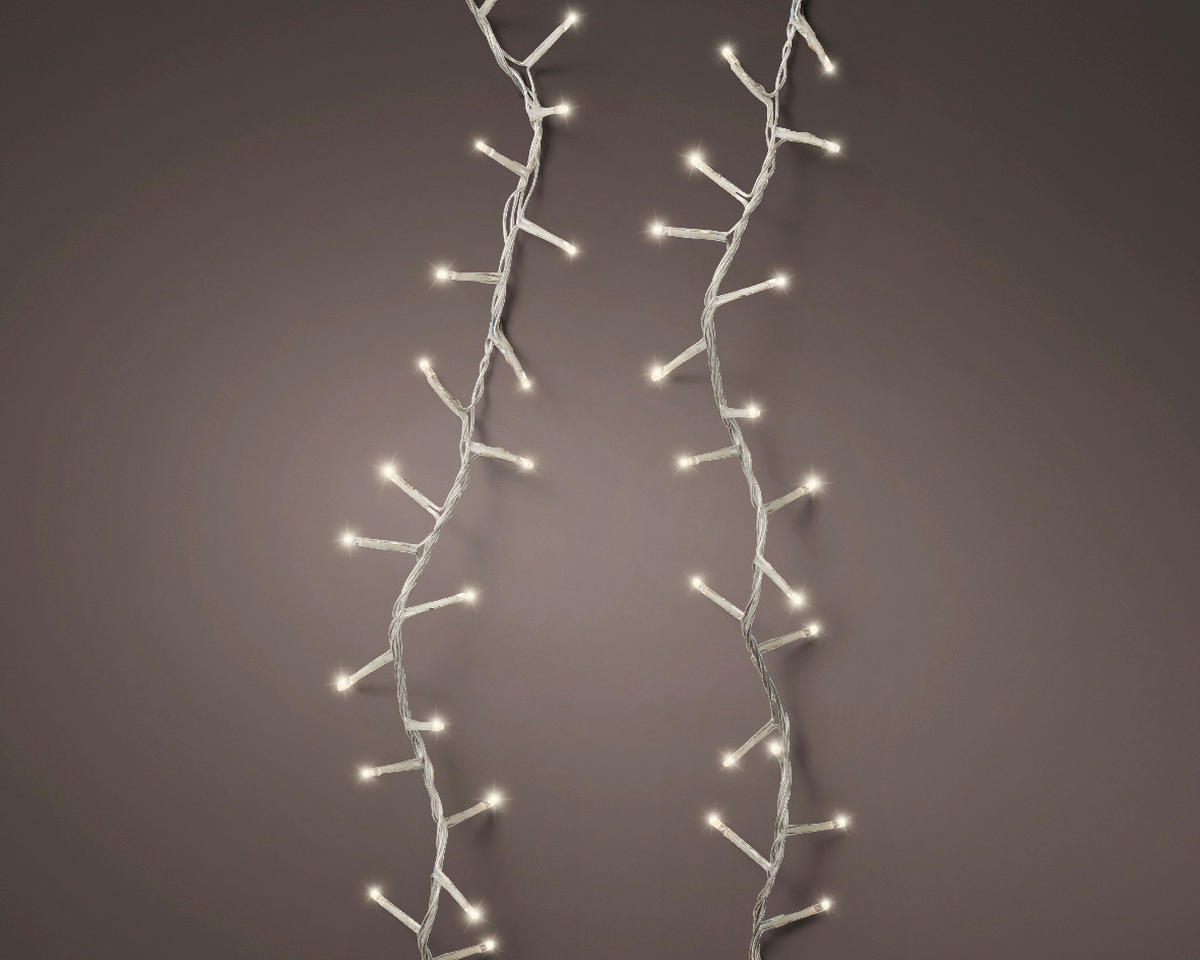 SVETELNÁ REŤAZ  1100,00 cm - priehľadné/biela, Design (1100,00cm)