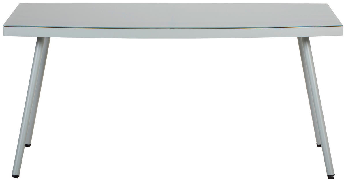 DINING-LOUNGESET 5-teilig  - Schwarz/Grau, MODERN, Glas/Kunststoff (190/65/252cm) - Ambia Garden