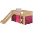 SPIELBETT Kiefer massiv Kieferfarben - Kieferfarben, Design, Holz (206/113/254cm) - CARRYHOME