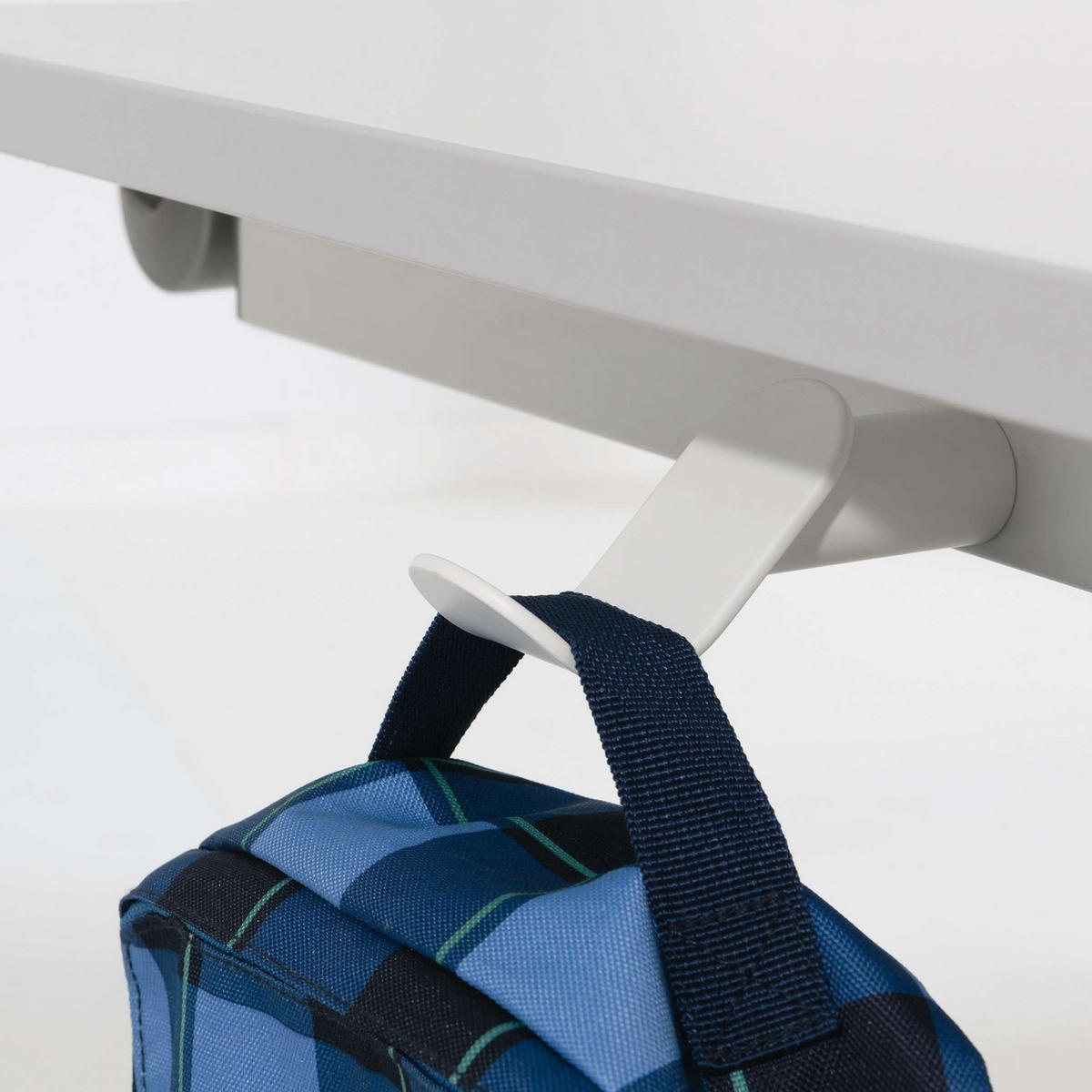 JUGENDSCHREIBTISCH 130/70/53-79 cm  - Weiß, Basics, Holzwerkstoff/Kunststoff (130/70/53-79cm) - Paidi