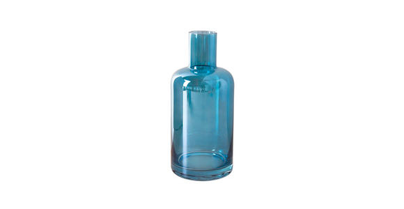 WASSERKARAFFE 1,5 L    - Blau, Trend, Glas (11/25cm) - Novel