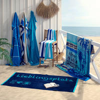 HAMAMTUCH SERENITY Blau 90/180 cm  - Blau, KONVENTIONELL, Textil (90/180cm) - Esposa