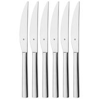 SET NOŽEVA ZA BIFTEK     6 delova   - boja nerđajućeg čelika, Osnovno, metal (23cm) - WMF