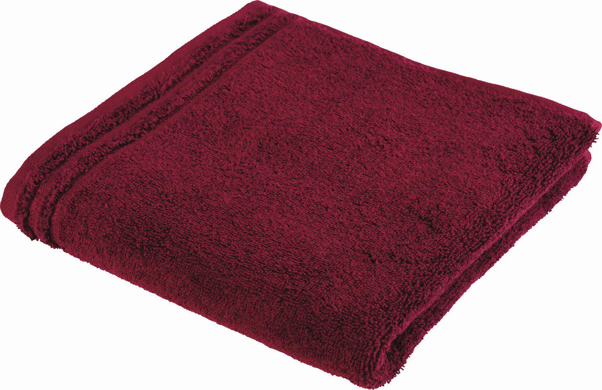 HANDTUCH Violett  - Violett, Konventionell, Textil (50/100cm) - Vossen