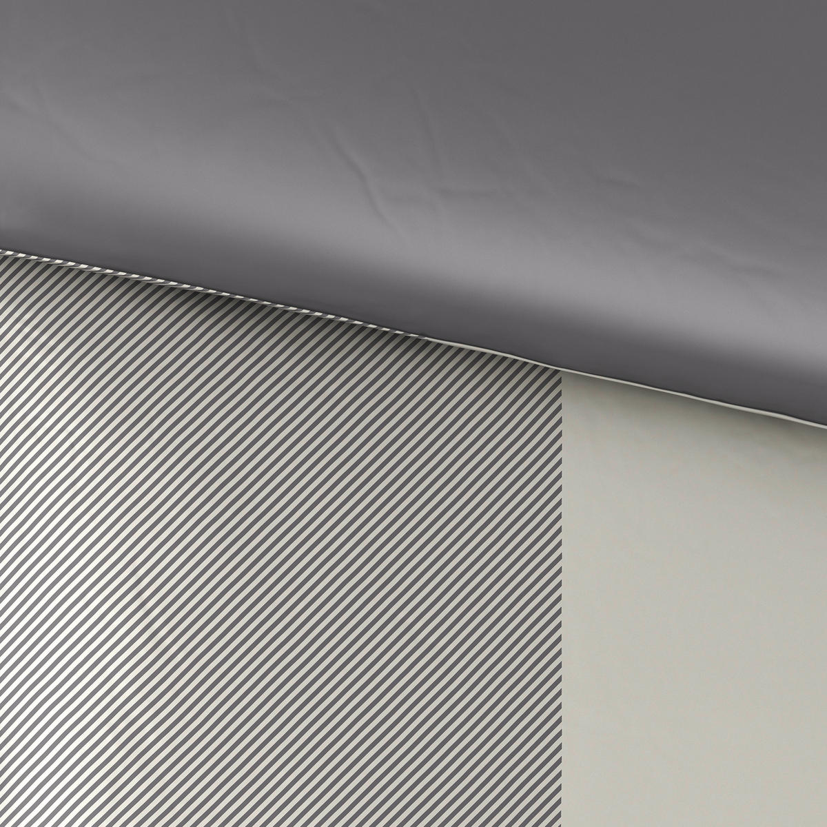 WENDEBETTWÄSCHE 155/220 cm Satin  - Multicolor, Basics, Textil (155/220cm) - Dieter Knoll