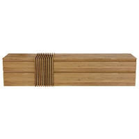 TV-SZEKRÉNY  - tölgyfa színű, Natur, fa - Linea Natura