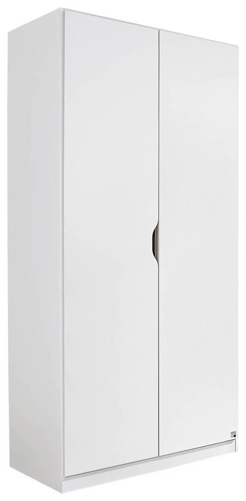 ARMOIRE in Weiss  - blanc, Konventionell, matériau de bois (91/197/54cm) - home24