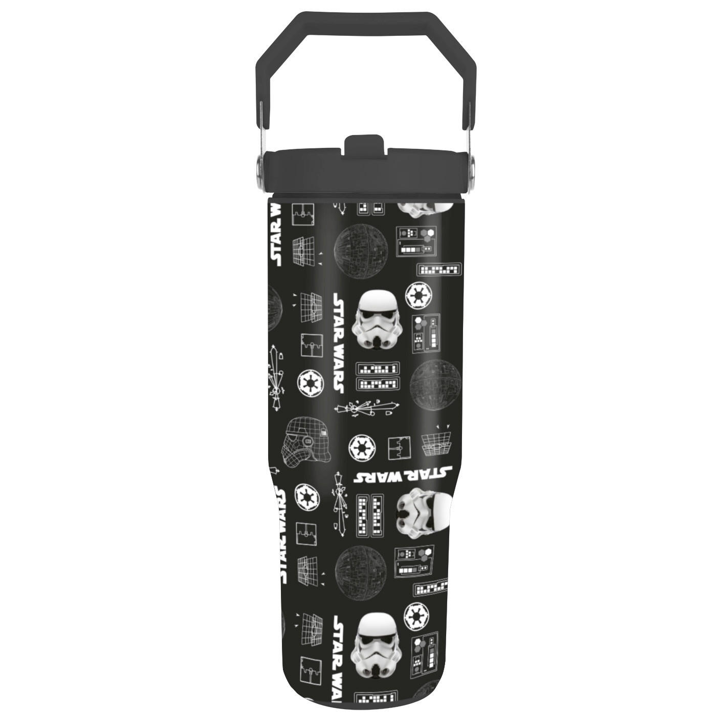 TRINKFLASCHE 0,85 l Star Wars  - Multicolor, Trend, Kunststoff/Metall (9.6/24/8.4cm) - Star Wars