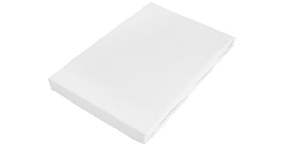 SPANNLEINTUCH 190/200 cm  - Weiß, Basics, Textil (190/200cm) - Novel