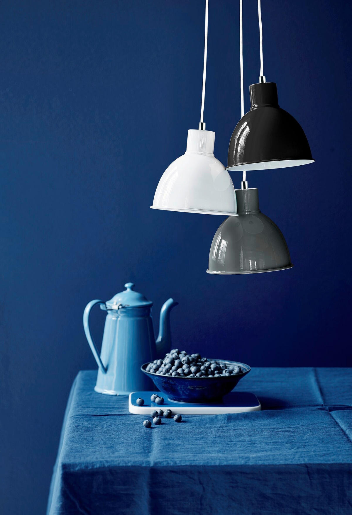 PENDELLEUCHTE Pop 20/21.5/21.5 cm  - Schwarz, Design, Metall (20/21.5/21.5cm) - Nordlux