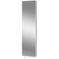 SCHUHSCHRANK Kaschmir  - Kaschmir, Design, Glas/Holzwerkstoff (50/195/18cm) - Xora