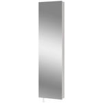 SCHUHSCHRANK  in 50/195/18 cm  - Kaschmir, Design, Glas/Holzwerkstoff (50/195/18cm) - Xora