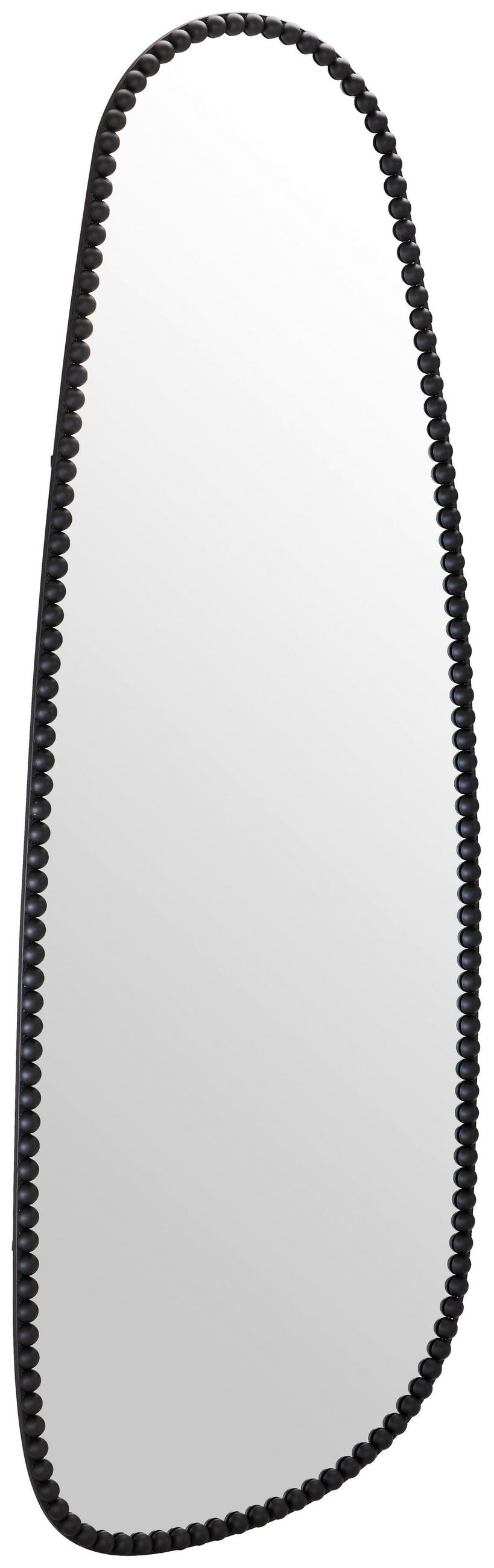 WANDSPIEGEL 74/200/2,5 cm  - Schwarz, LIFESTYLE, Glas/Metall (74/200/2,5cm) - Novel
