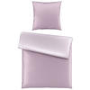 WENDEBETTWÄSCHE Satin 155/220 cm  - Mauve, Basics, Textil (155/220cm) - Bio:Vio