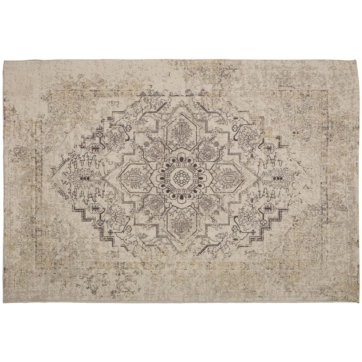 TEPPICH 170/240 cm ERIC Beige rechteckig  - Beige, Basics, Textil (170/240cm)