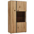 HIGHBOARD 91,9/167,1/41,1 cm - Eichefarben/Schwarz, MODERN, Glas/Holz (91,9/167,1/41,1cm) - Valnatura HIGHBOARD 91,9/167,1/41,1 cm - Eichefarben/Schwarz, MODERN, Glas/Holz (91,9/167,1/41,1cm) - Valnatura