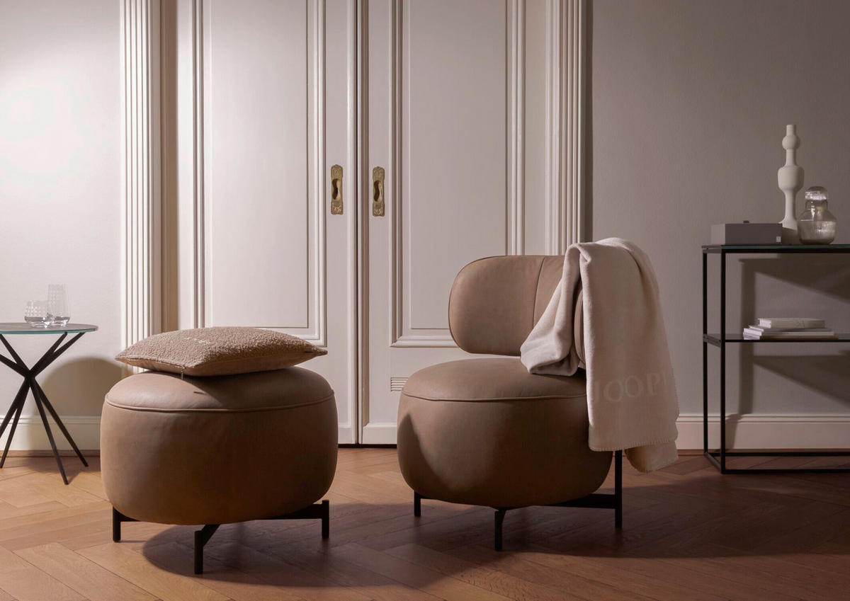 WOHNDECKE Doubleface Uni 150/200 cm  - Champagner/Perlmutt, Basics, Textil (150/200cm) - Joop!