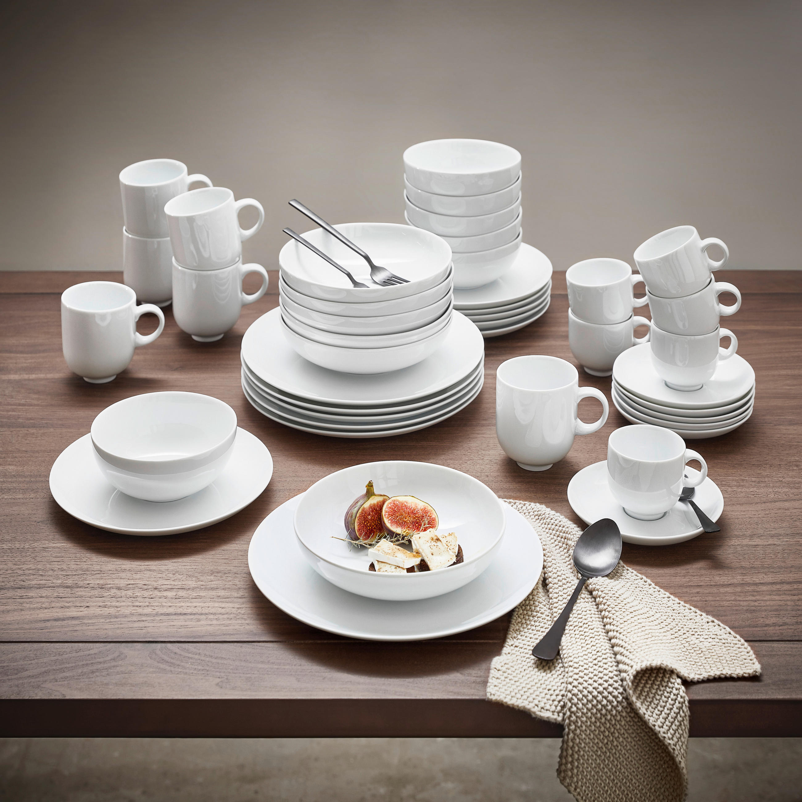KOMBINIRANI SERVIS Lafer Pure porcelan - Design, keramika - Johann Lafer