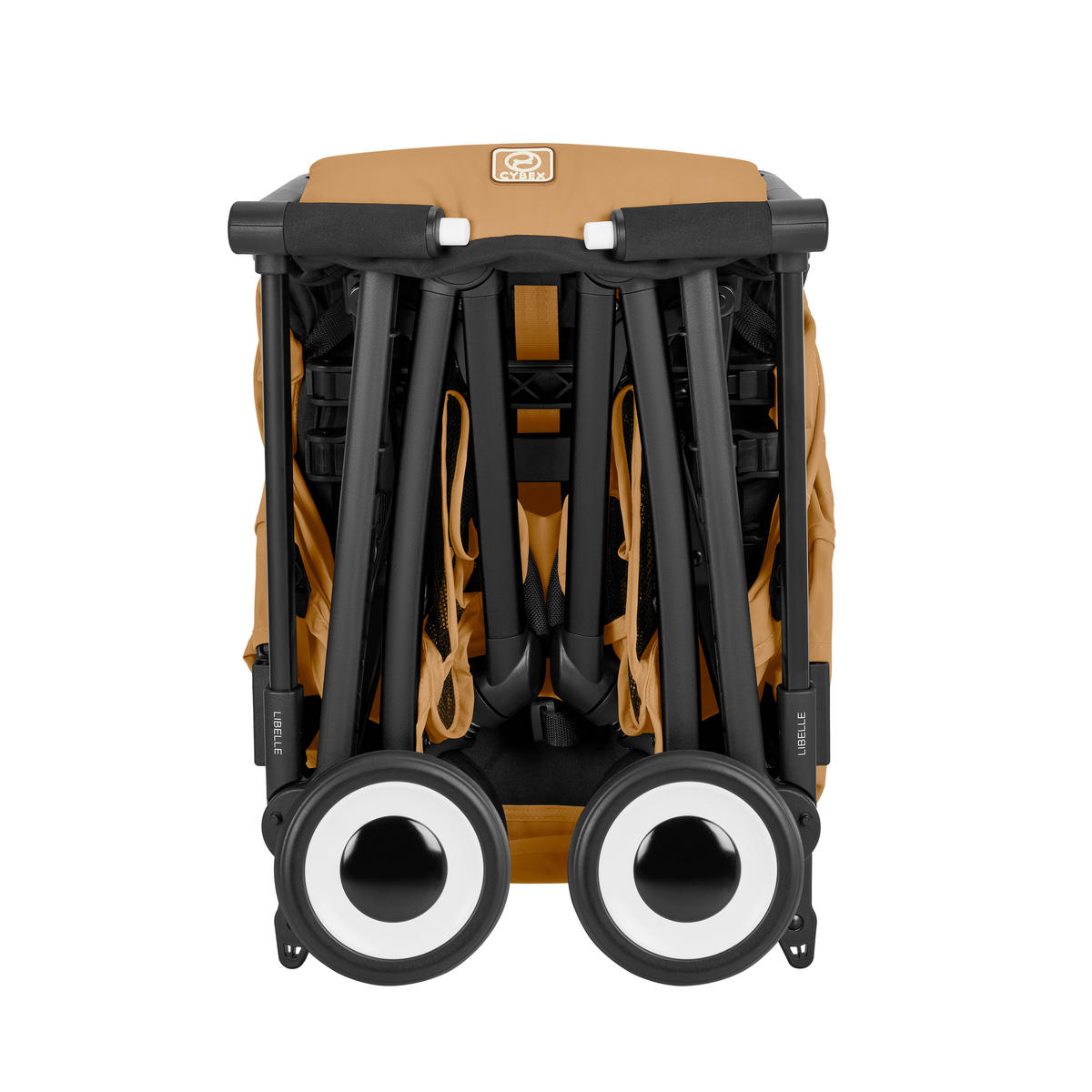 BUGGY LIBELLE BLK  - Dunkelgelb/Schwarz, Basics, Kunststoff/Textil (71/52/102cm) - cybex GOLD