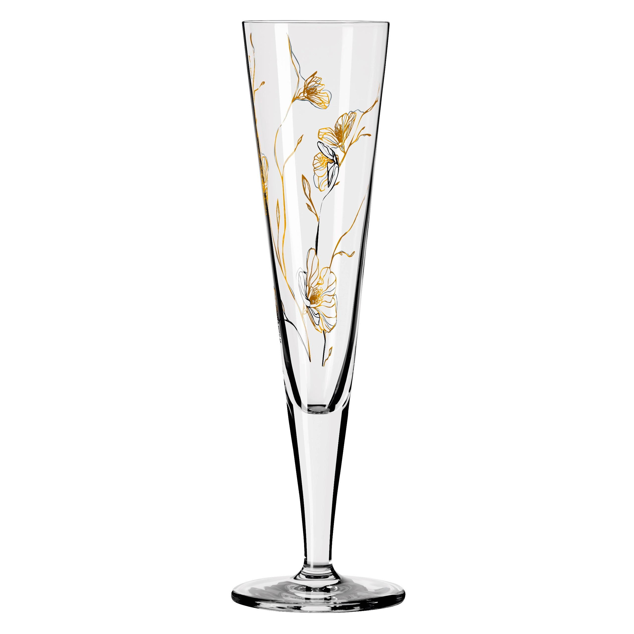 CHAMPAGNERGLAS 205 ml  - Silberfarben/Goldfarben, LIFESTYLE, Glas (7,2/24cm) - Ritzenhoff