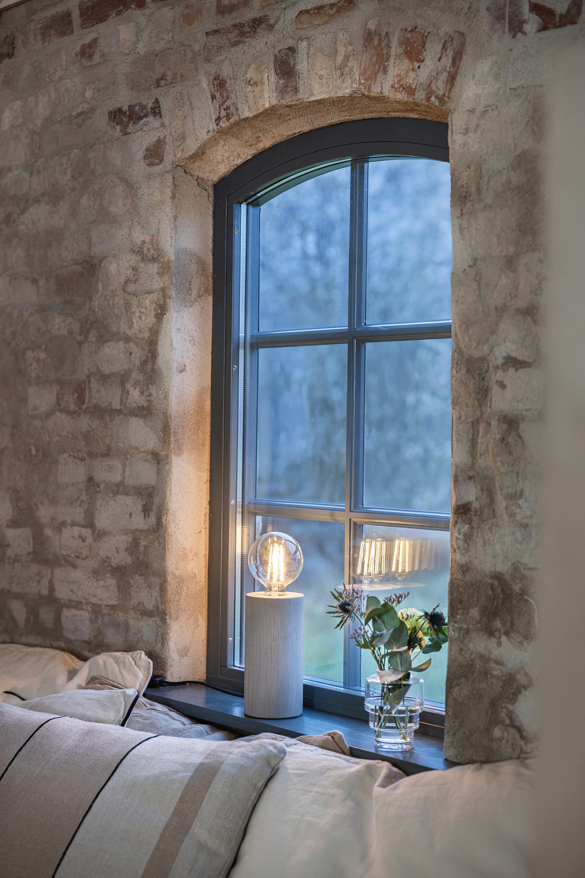 BORDSLAMPA LEGNA 10/10/20 cm   - grå, Basics (10/10/20cm) - Markslöjd