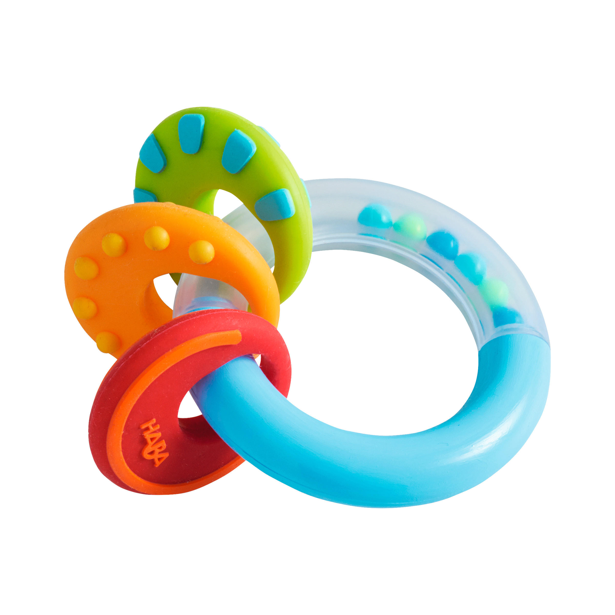 GREIFLING  - Multicolor, Basics, Kunststoff (8cm) - Haba