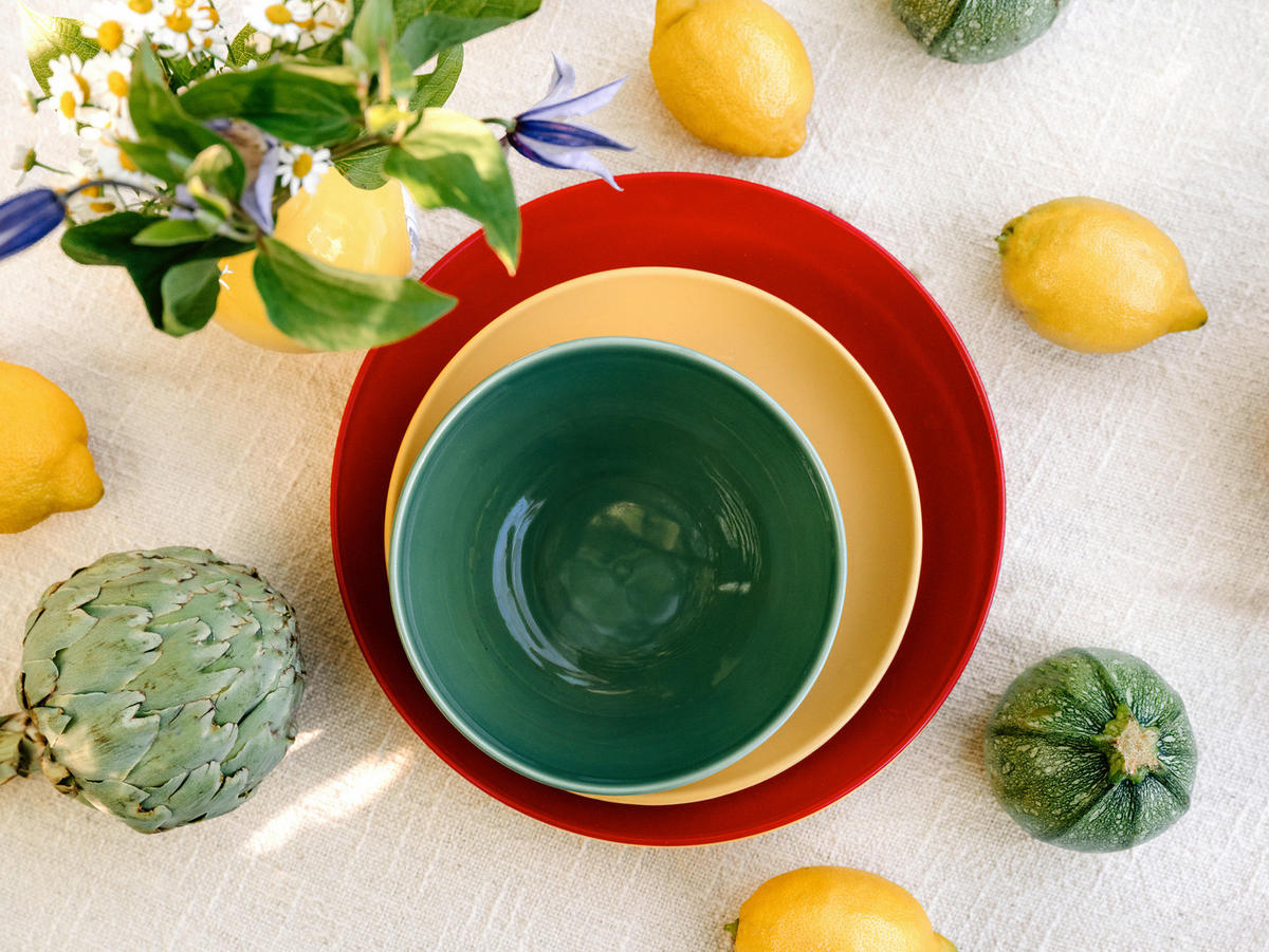 TAFELSERVICE Joy 12-teilig  - Multicolor, Basics, Keramik - Creatable