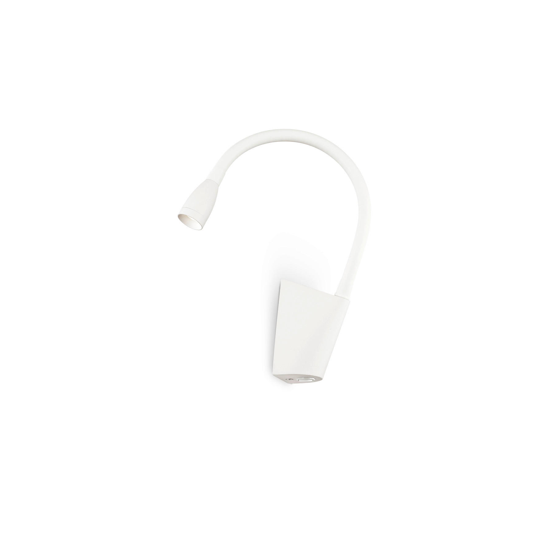 Ideal Lux Led-Wandleuchte Goose AP Bianco Weiß 18.5x30x6 cm