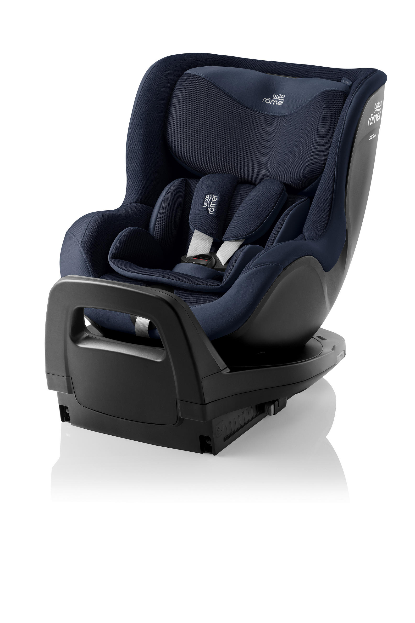 REBOARDER-KINDERSITZ Dualfix Pro M  - Blau/Dunkelblau, Basics, Kunststoff/Textil (44/48/74cm) - Britax Römer