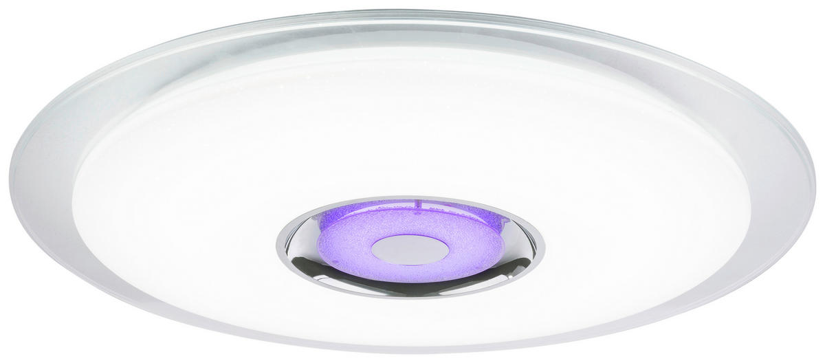 LED-DECKENLEUCHTE  Smart 60/6,1 cm   - Klar/Opal, Basics, Kunststoff/Metall (60/6,1cm) - Novel