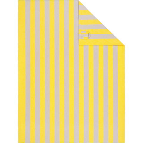 GESCHIRRTUCH Gelb, Grau  - Gelb/Grau, Basics, Textil (50/70cm) - Cawoe